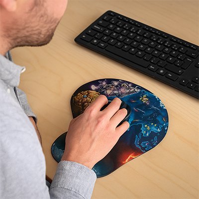 Tapis de souris ergonomique 
